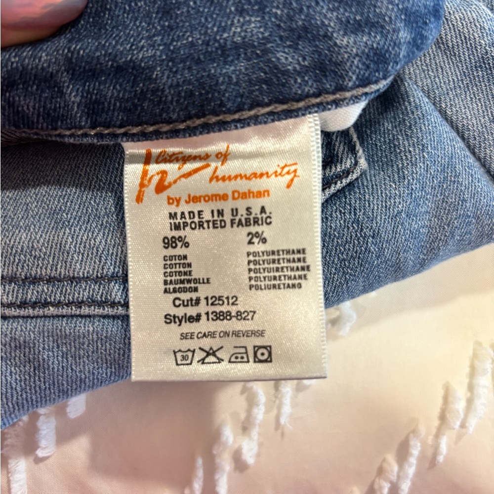 Citizens of Humanity Thompson medium rise cropped skinny 31 - Picture 5 of 10